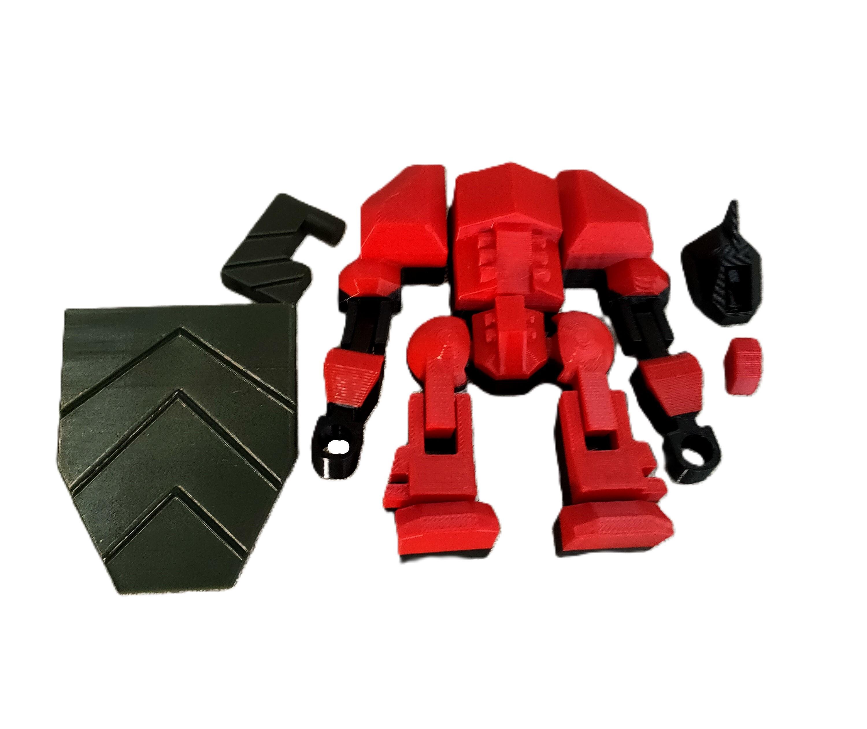 Конструктор Меха-Лицар 110х80х60 мм (MLI-50G-CCH)