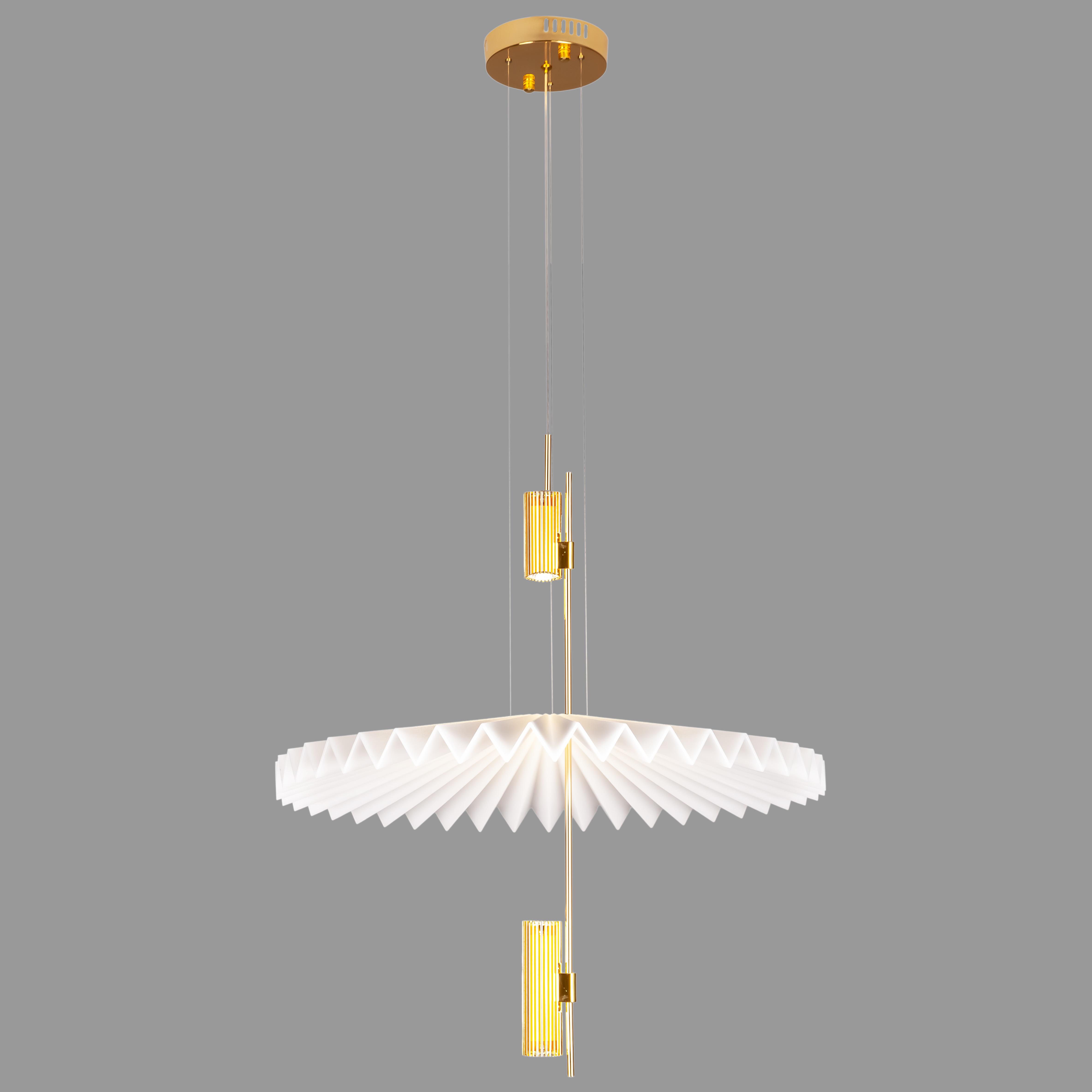 Люстра дизайнерська Flamingo 12W Бронзовий (92-D1297 (600) AB)