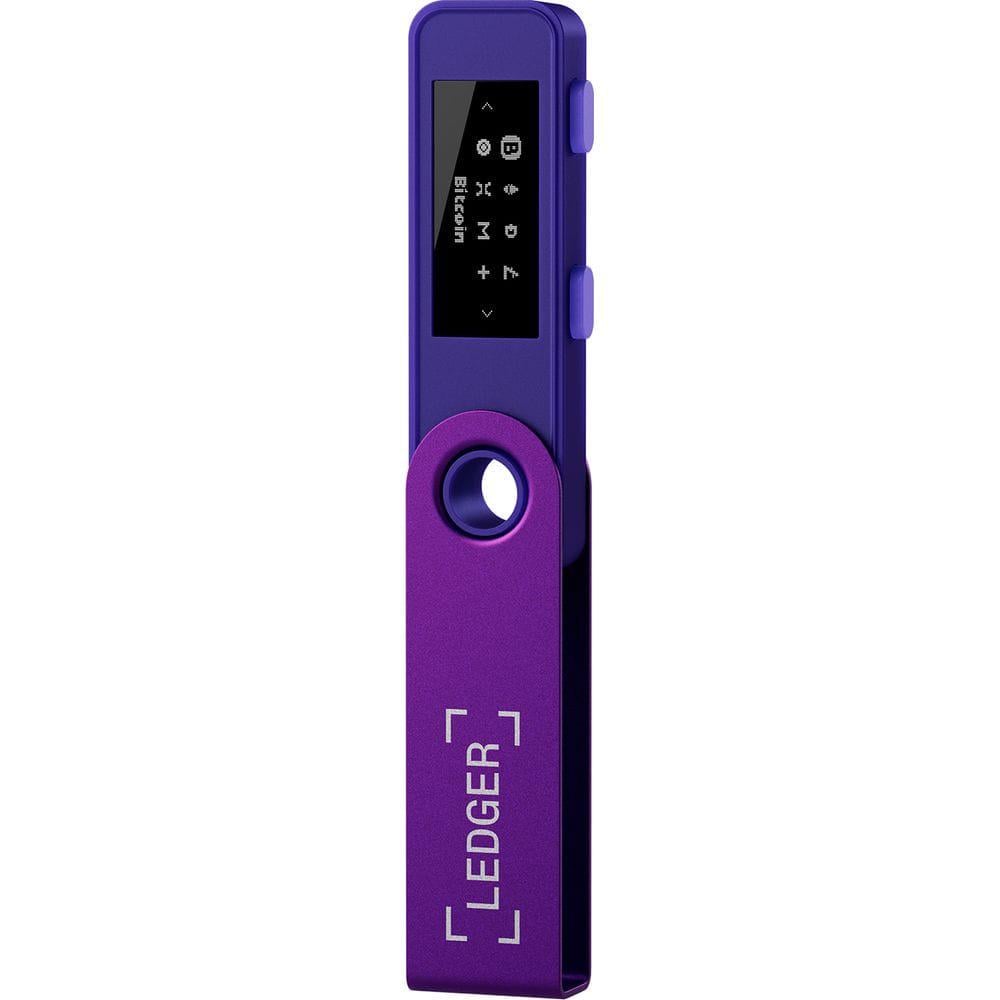 Кошелек для криптовалют Ledger Nano S Amethyst Purple (LNSPAP) - фото 2 Кошелек для криптовалют Ledger Nano S Amethyst Purple (LNSPAP) - фото 2