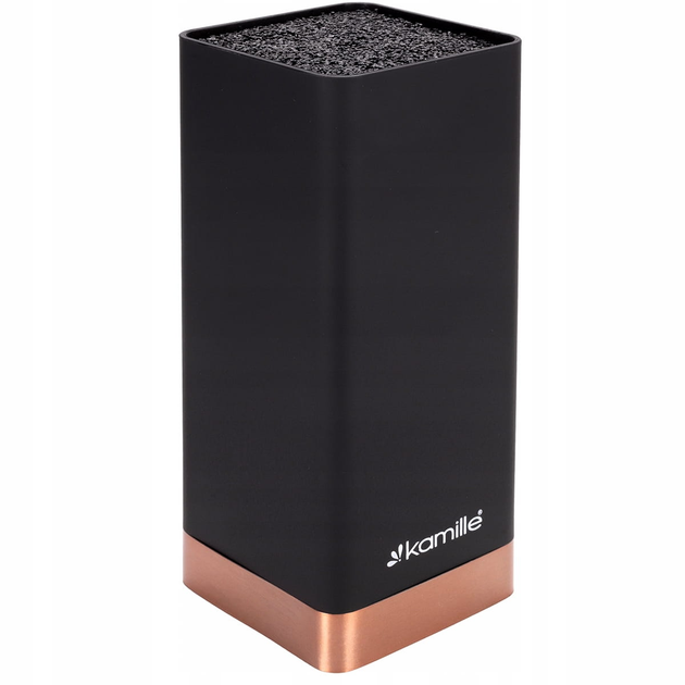 Подставка для ножей Kamille с наполнителем 95х95х220 мм (KM-7628)