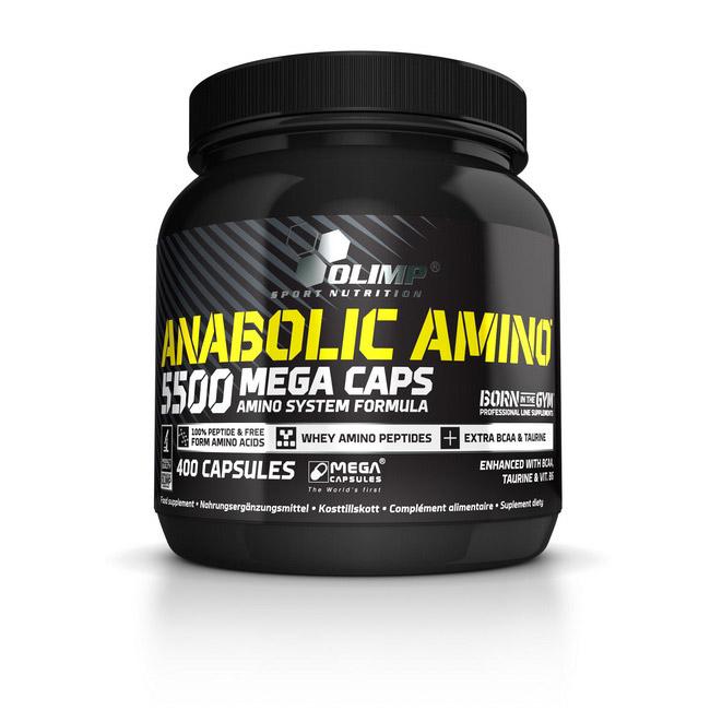 Аминокислотный комплекс Olimp Anabolic Amino 5500 Mega Caps 400 капсул