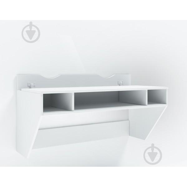 Навесной компьютерный стол Comfy Home AirTable-II WT Mini Белый