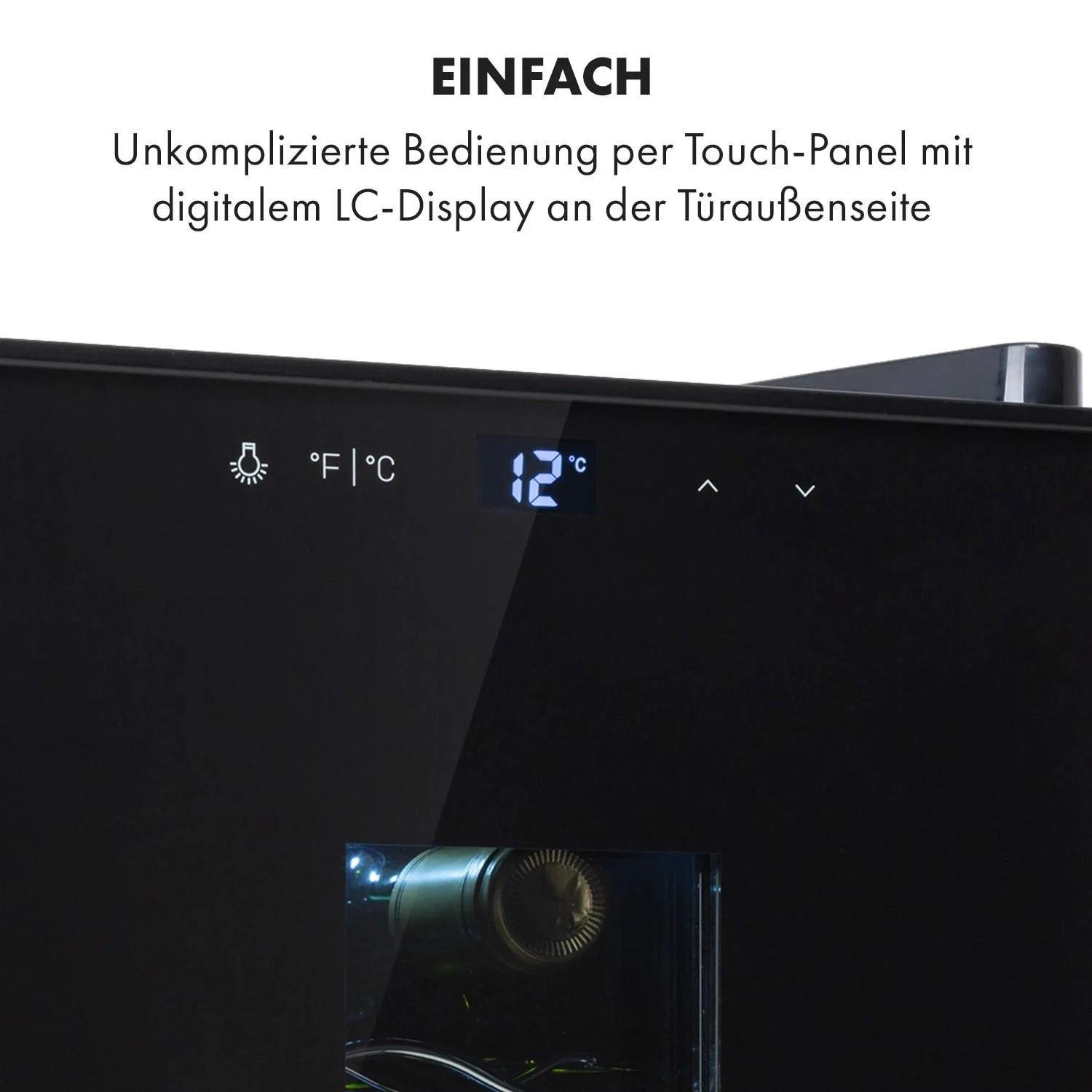 Винний холодильник KLARSTEIN Bellevin 6 Uno 17 л (10035858) - фото 3 Винний холодильник KLARSTEIN Bellevin 6 Uno 17 л (10035858) - фото 3