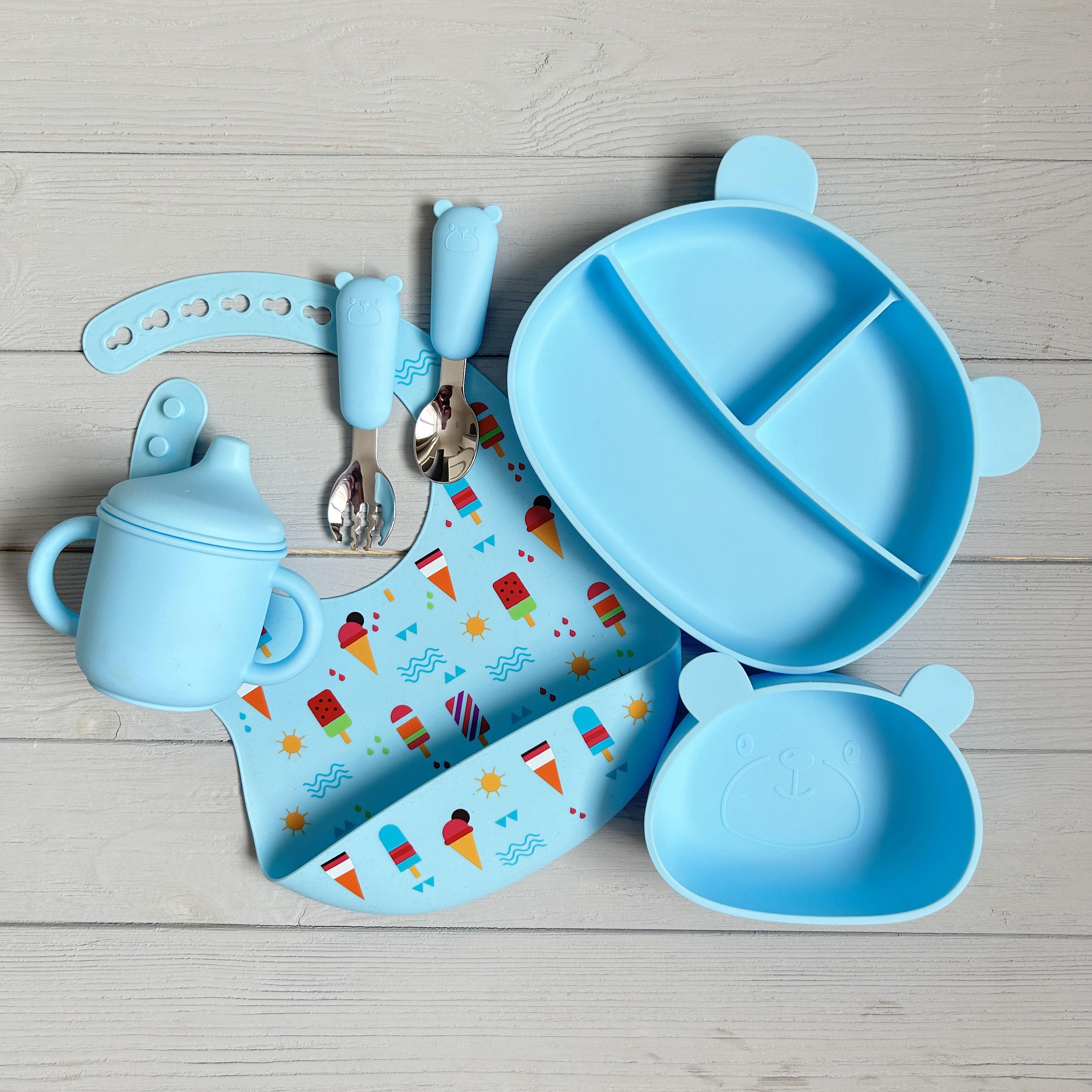 Дитячий посуд силіконовий Ведмедик BPR img_e9196 Y9 Блакитний (65514) - фото 1 Дитячий посуд силіконовий Ведмедик BPR img_e9196 Y9 Блакитний (65514) - фото 1