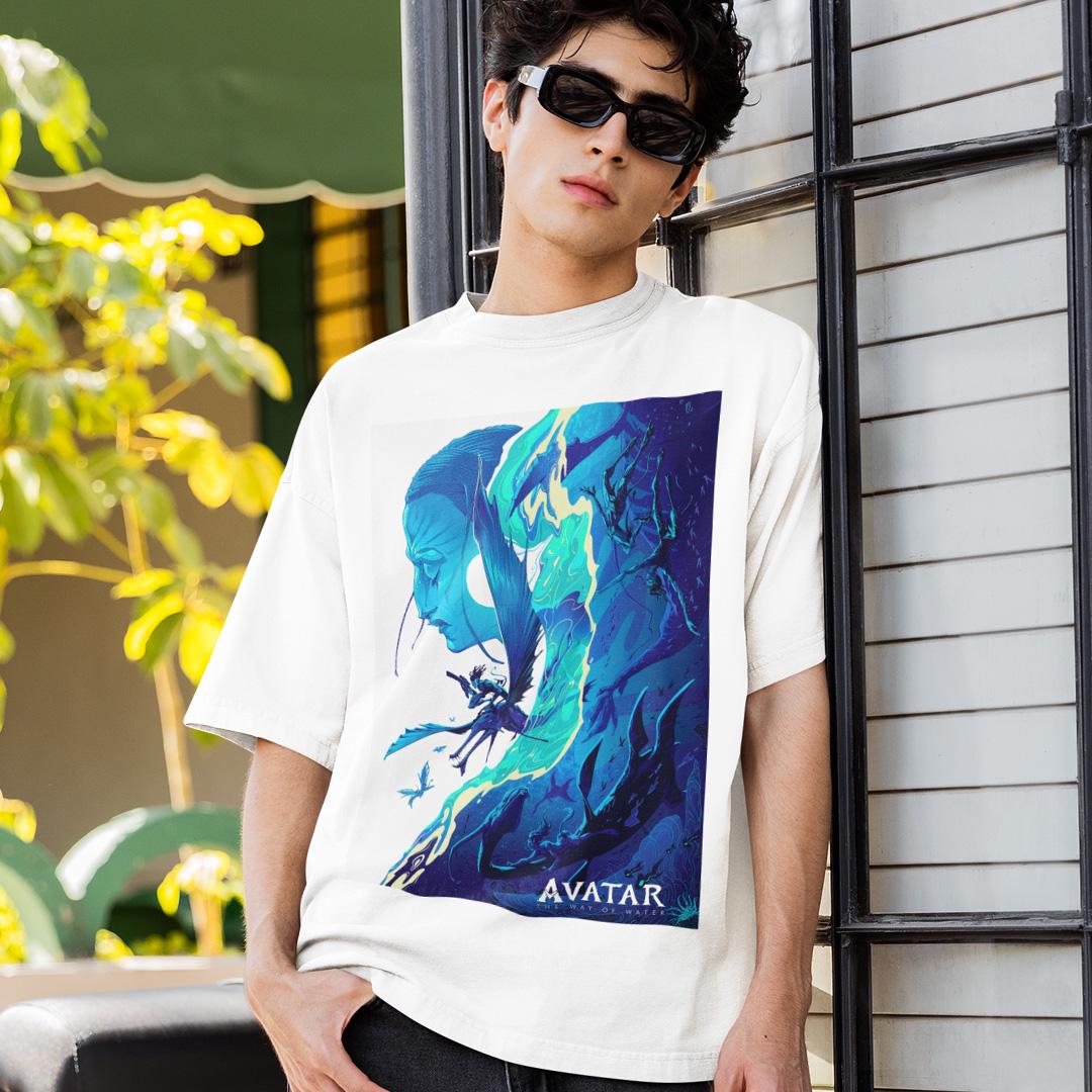 Футболка унісекс Avatar The Way Of The Water wht L Білий (31798365)