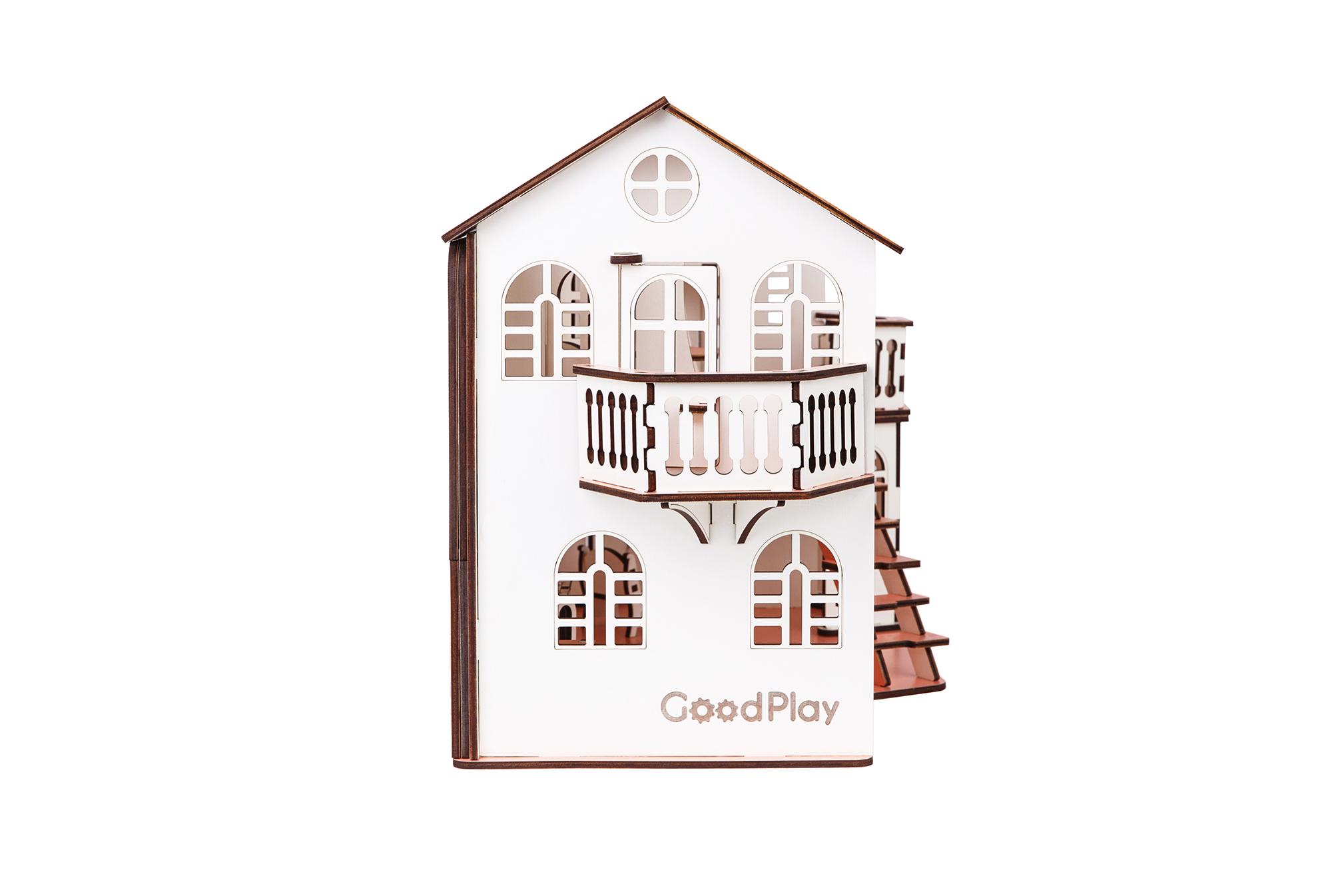 Ляльковий будинок GoodPlay 57х27х35 см (В013) - фото 2