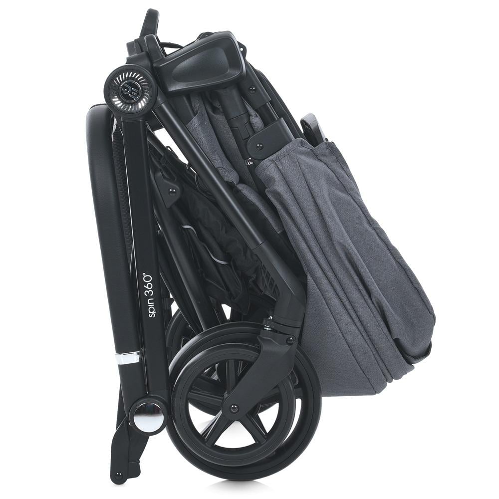 Детская коляска прогулочная с реверсивным блоком El Camino ME 1138 Spin 360 Stone Gray до 22 кг - фото 9 Детская коляска прогулочная с реверсивным блоком El Camino ME 1138 Spin 360 Stone Gray до 22 кг - фото 9