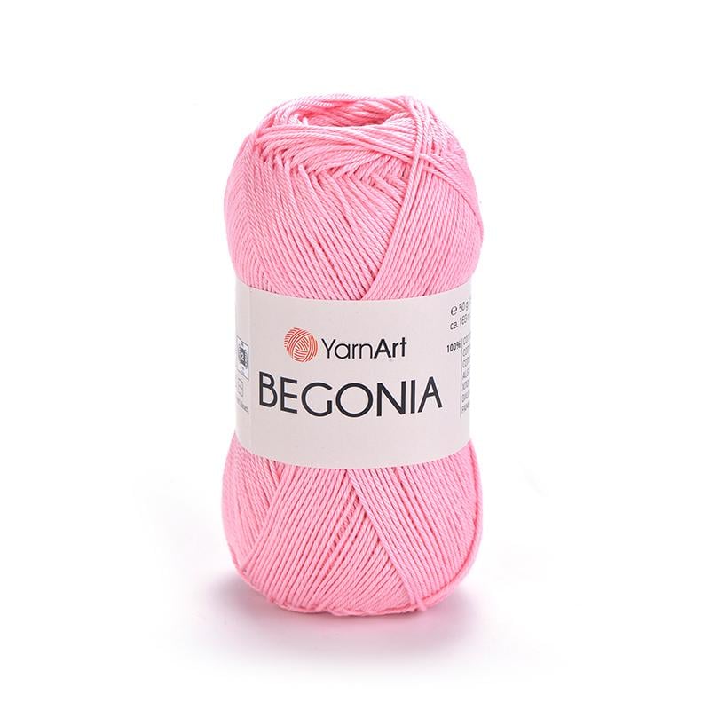 Пряжа YarnArt Begonia 6313 Розовый (29913377)