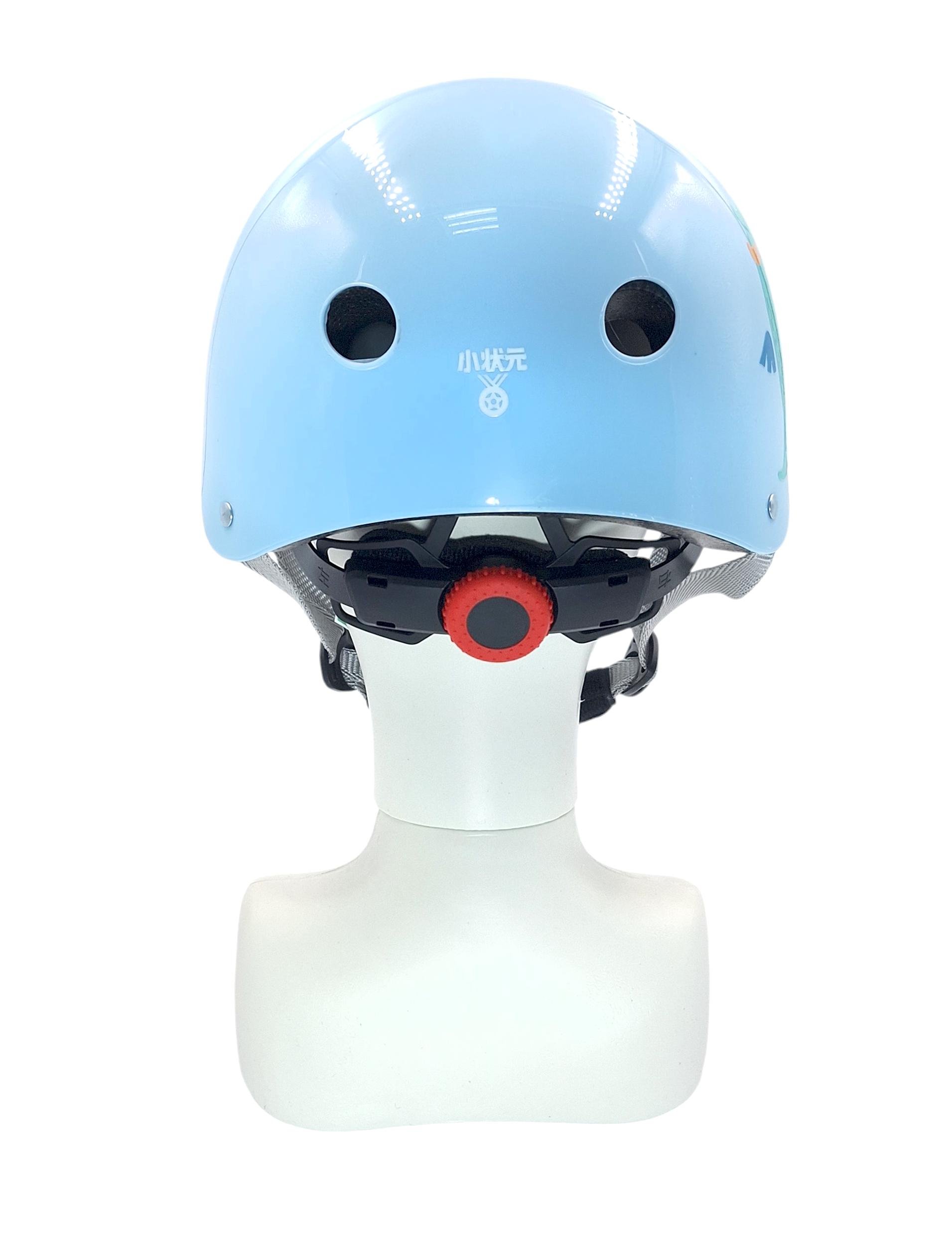 Комплект дитячий шолом та захист Yongkang GB24429-2009 Монстр S Блакитний (G0001962) - фото 5 Комплект дитячий шолом та захист Yongkang GB24429-2009 Монстр S Блакитний (G0001962) - фото 5