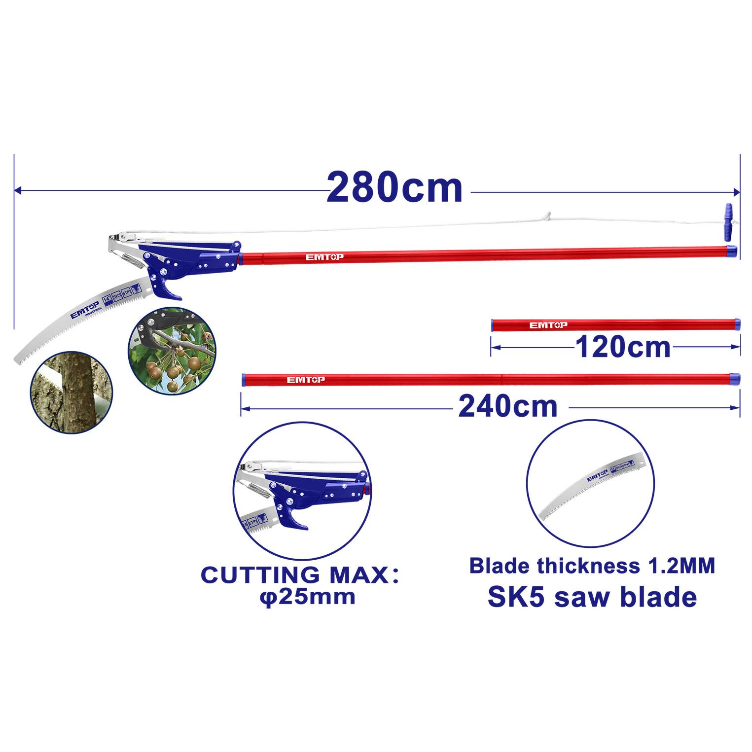 Висоторіз EMTOP EPSR252804 - фото 2 Висоторіз EMTOP EPSR252804 - фото 2