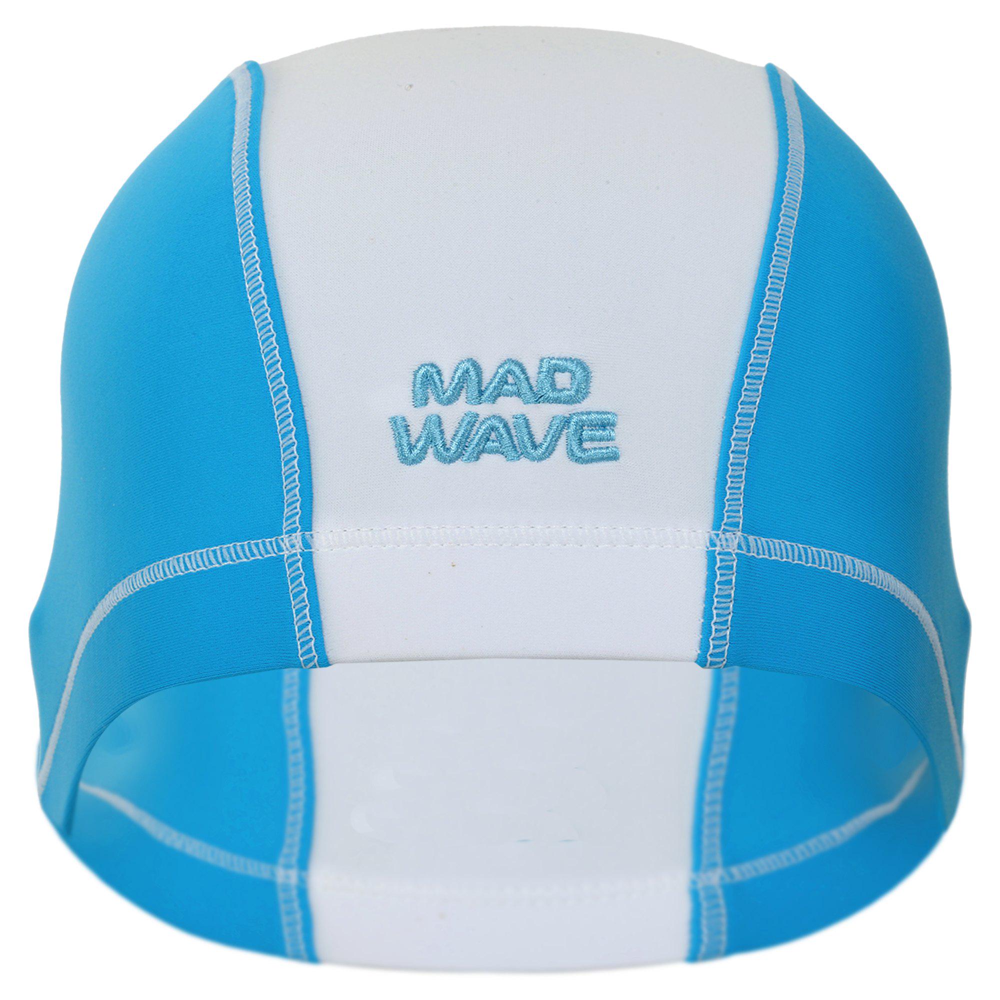 Шапочка для плавання Mad Wave Lycra Duotone M052702 Блакитний (60444213) - фото 4 Шапочка для плавання Mad Wave Lycra Duotone M052702 Блакитний (60444213) - фото 4