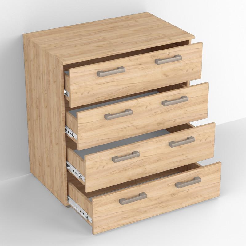 Комод Idea ТКБ-361.2 на 4 шухляди Дуб крафт (26718287) - фото 3