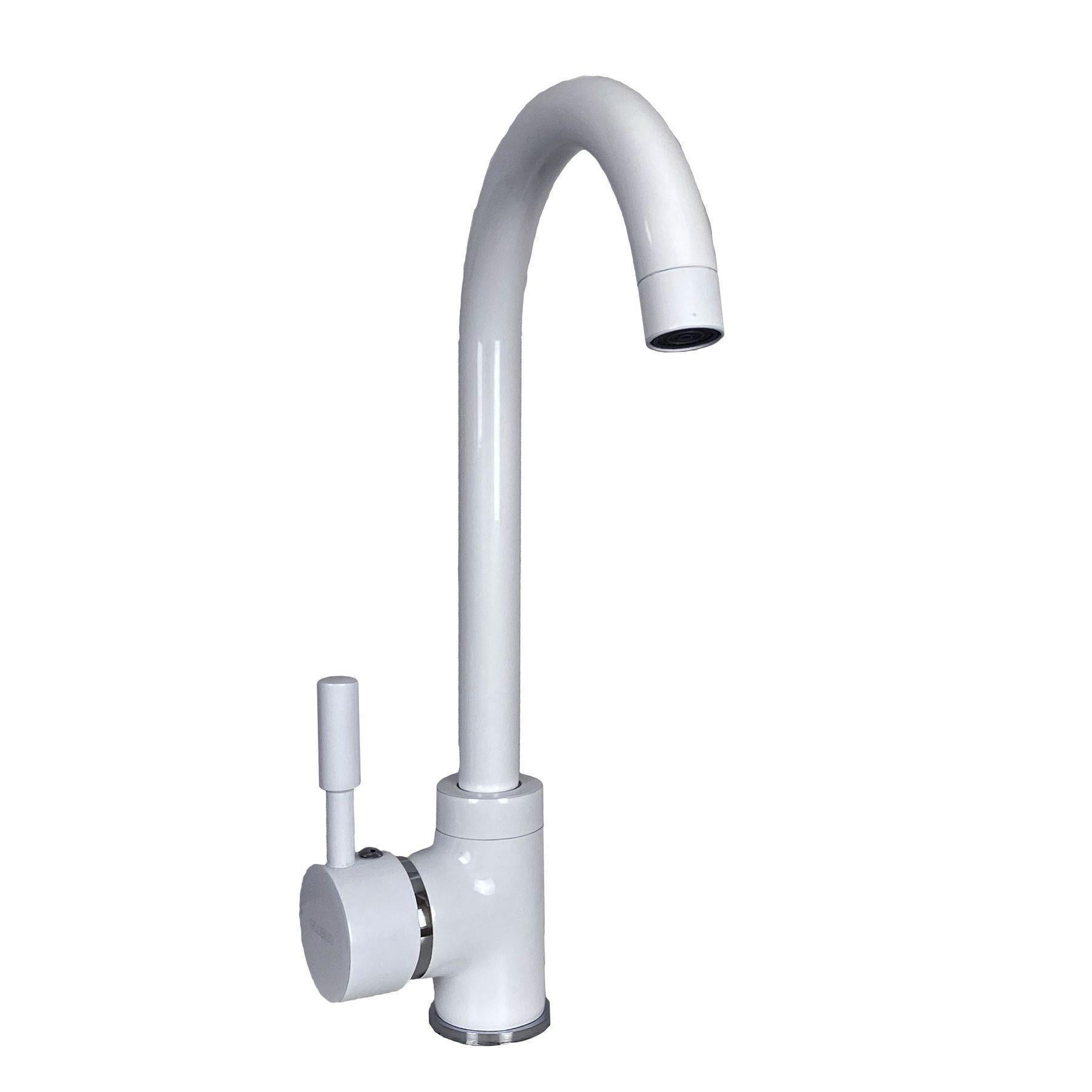 Кран на кухню Globus Lux Белый (13072)