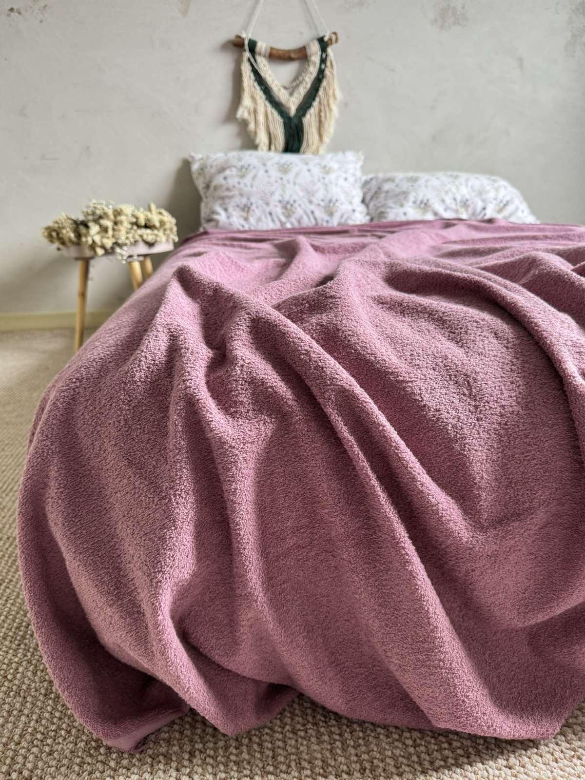 Простынь-покрывало махровое ZEINTEX MADEIRA Орхидеи хлопковое 150х220 см (26986483) - фото 7