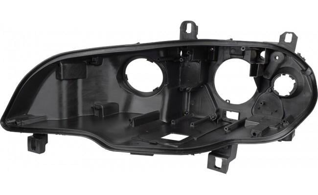 Корпус фары AMS BMW X5 E70 Xenon 2006-2010 дорестайлинг (левый)