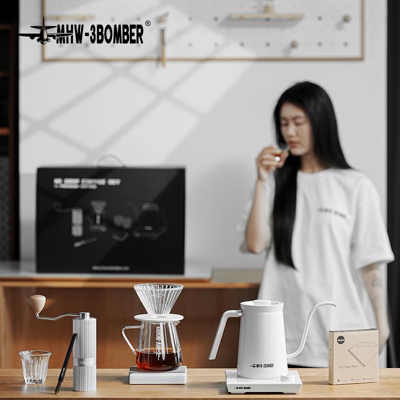 Подарунковий набір бариста MHW-3BOMBER Assassin M1 Drip Coffee Set 9в1 Білий (CS7007W-OS) - фото 5 Подарунковий набір бариста MHW-3BOMBER Assassin M1 Drip Coffee Set 9в1 Білий (CS7007W-OS) - фото 5