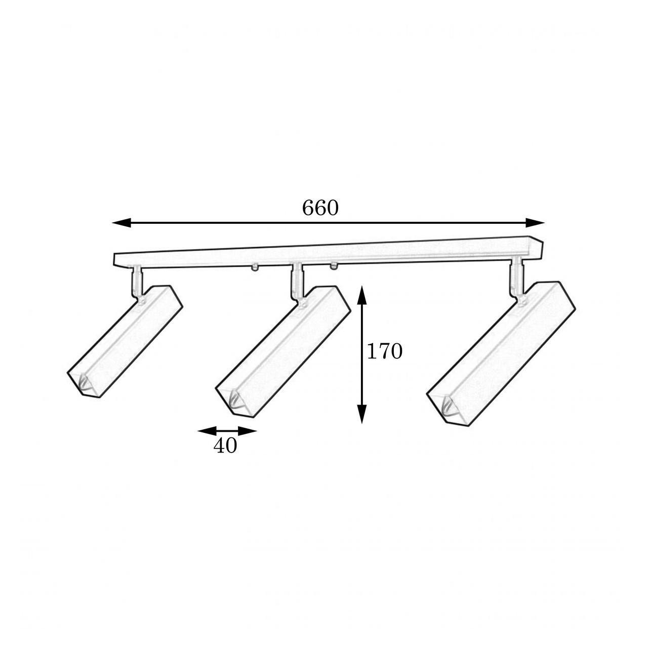 Светильник спот MSK ELECTRIC Quadro с поворотным механизмом под три лампы Е14 Черный (SQ 1840-3) - фото 4 Светильник спот MSK ELECTRIC Quadro с поворотным механизмом под три лампы Е14 Черный (SQ 1840-3) - фото 4
