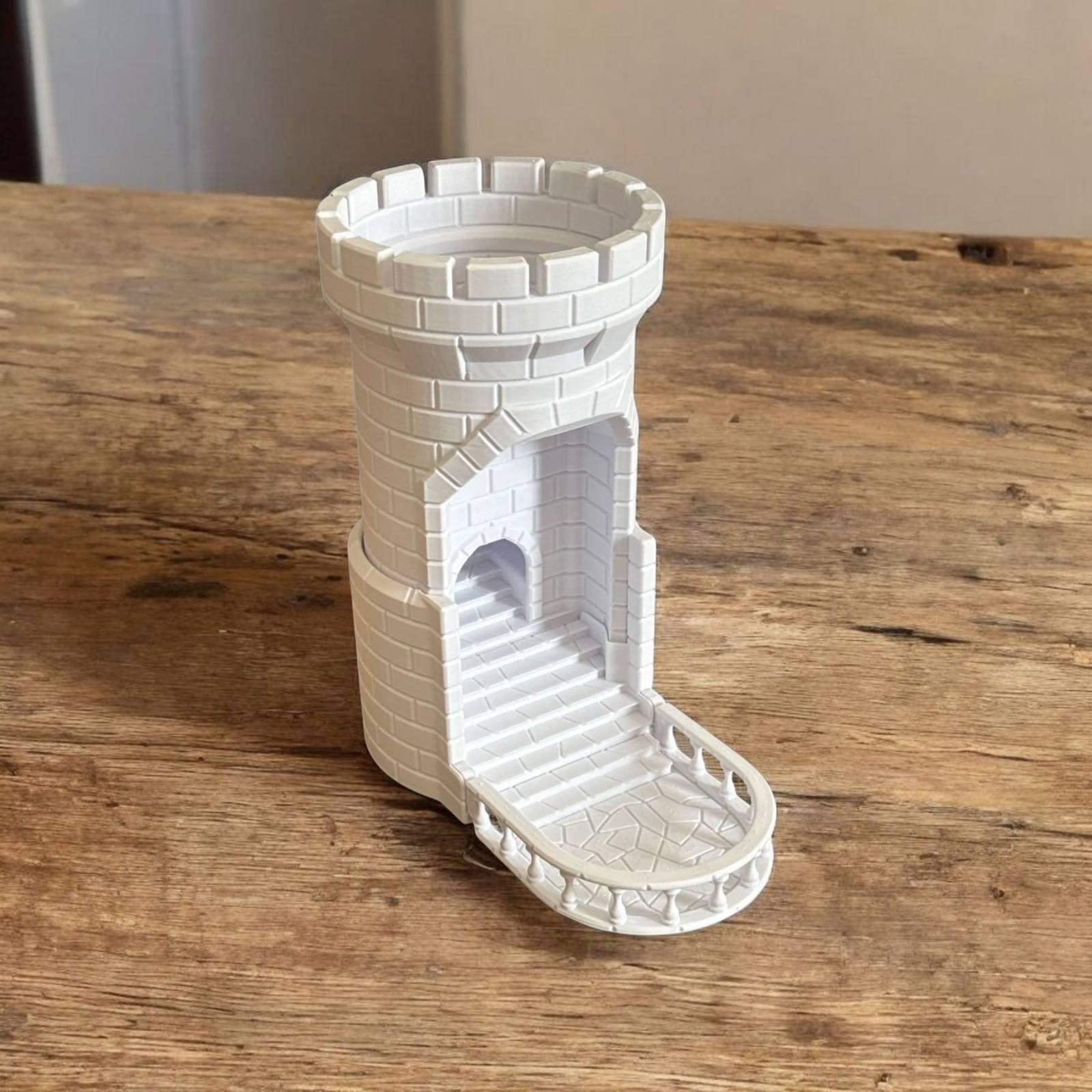 Башня для настольных игр Dice Tower SmashGate Белый (0699) - фото 1 Башня для настольных игр Dice Tower SmashGate Белый (0699) - фото 1