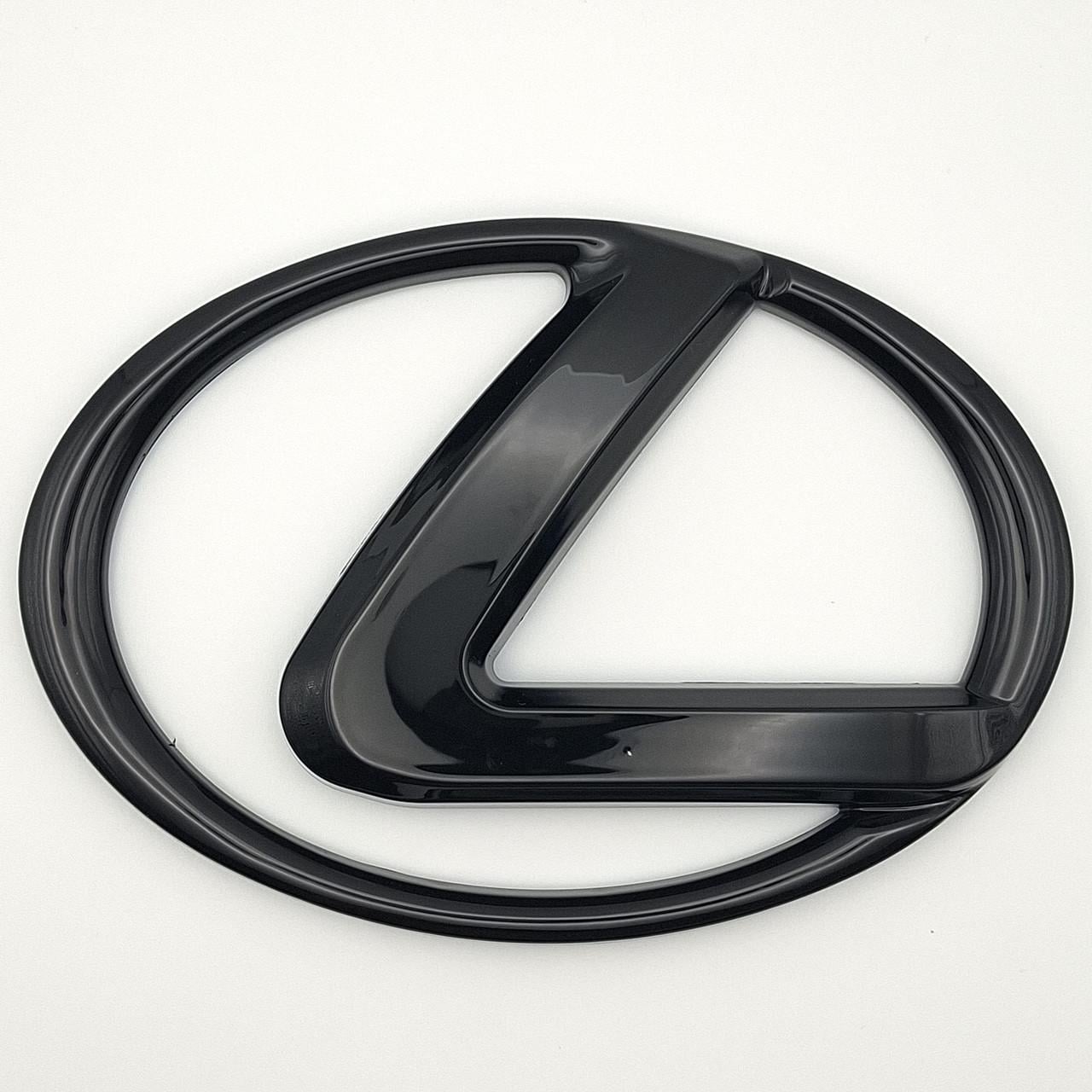 Эмблема Lexus ABS 140х96 мм Черный глянцевый (2642413619)