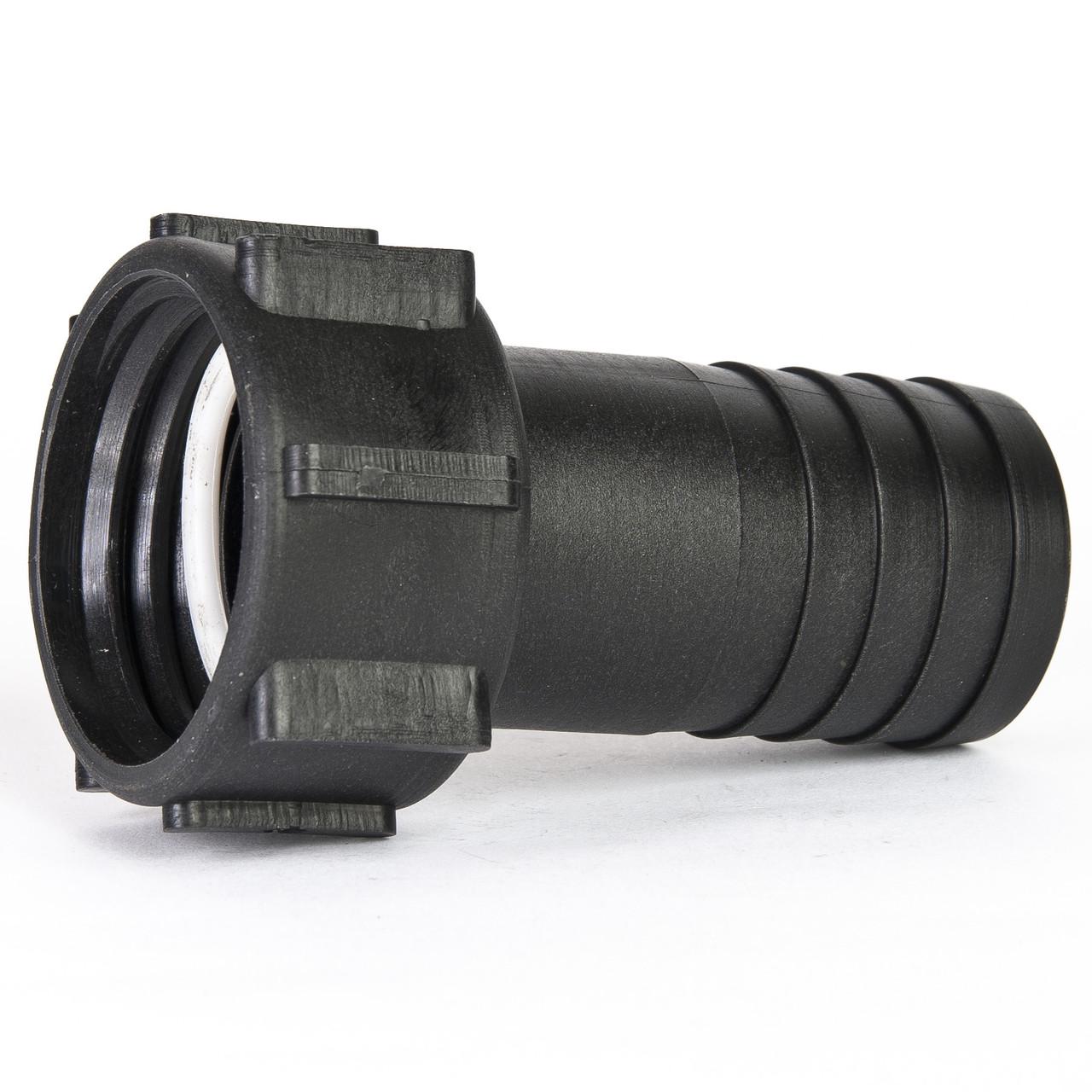 Адаптер IBC под еврокуб S60x6 1 1/4" 38 мм под шланг полипропилен (50027009)