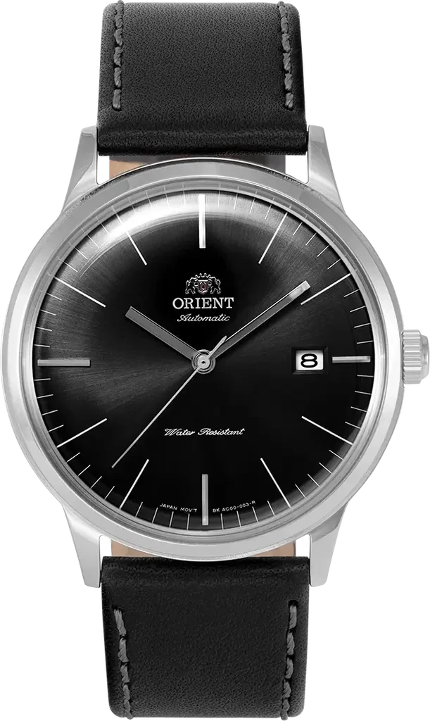 Наручний годинник чоловічий Orient Bambino Version 3 FAC0000DB0 з сталевим корпусом WR 30 м Чорний (3124939539) Наручний годинник чоловічий Orient Bambino Version 3 FAC0000DB0 з сталевим корпусом WR 30 м Чорний (3124939539)