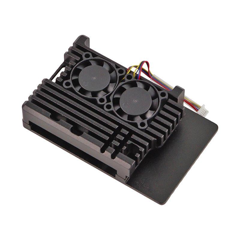 Радиатор для Raspberry Pi 5 с вентиляторами и комплектом крепления (A704024)