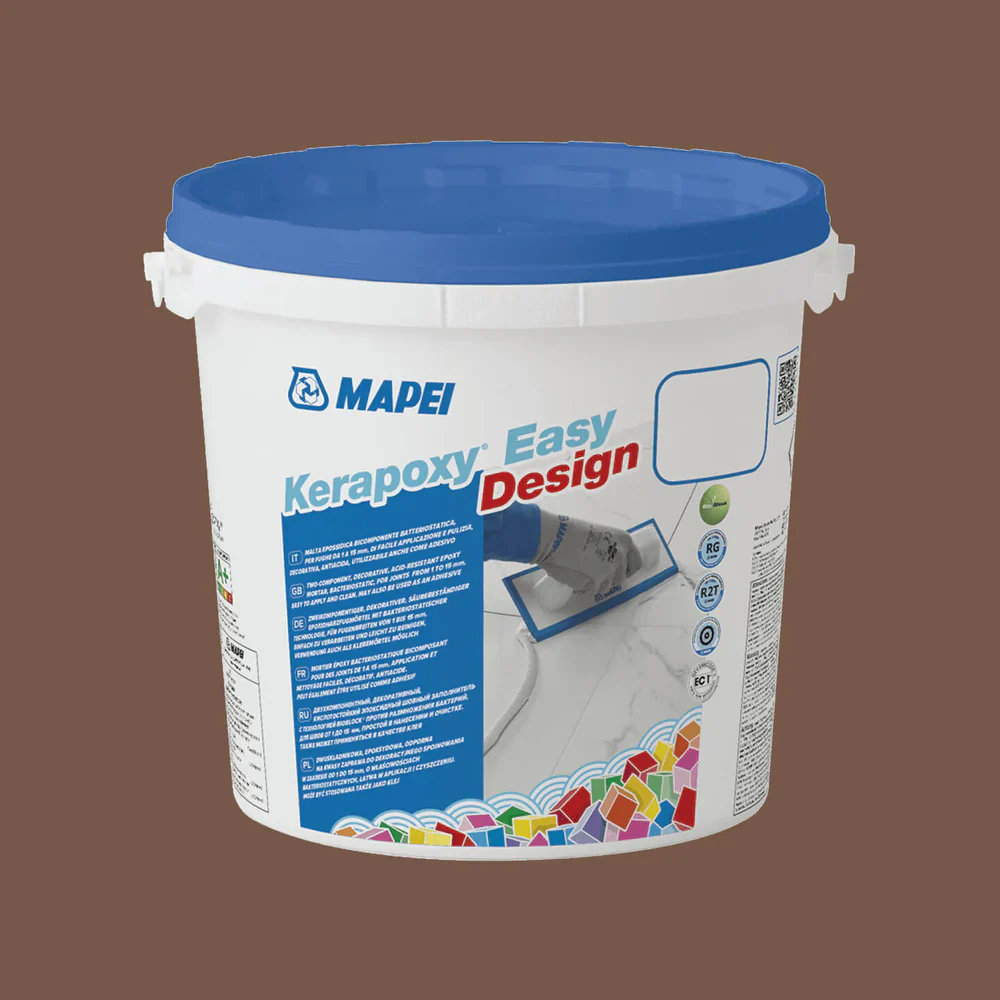 Фуга затирка эпоксидная для швов Mapei Kerapoxy Easy Design 144 3 кг Шоколадный