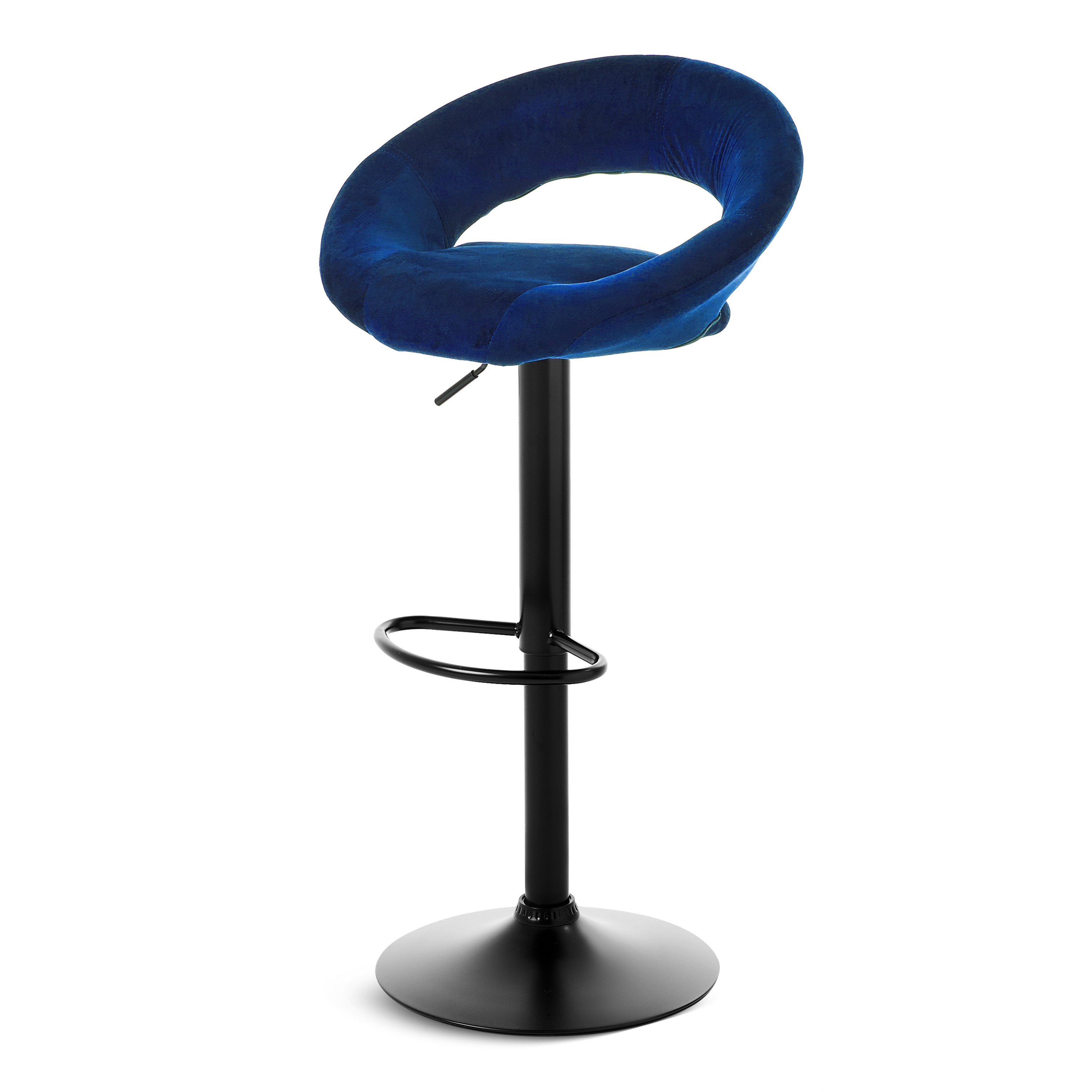 Стул барный хокер Homart 759VB Синий (9342) - фото 3 Стул барный хокер Homart 759VB Синий (9342) - фото 3