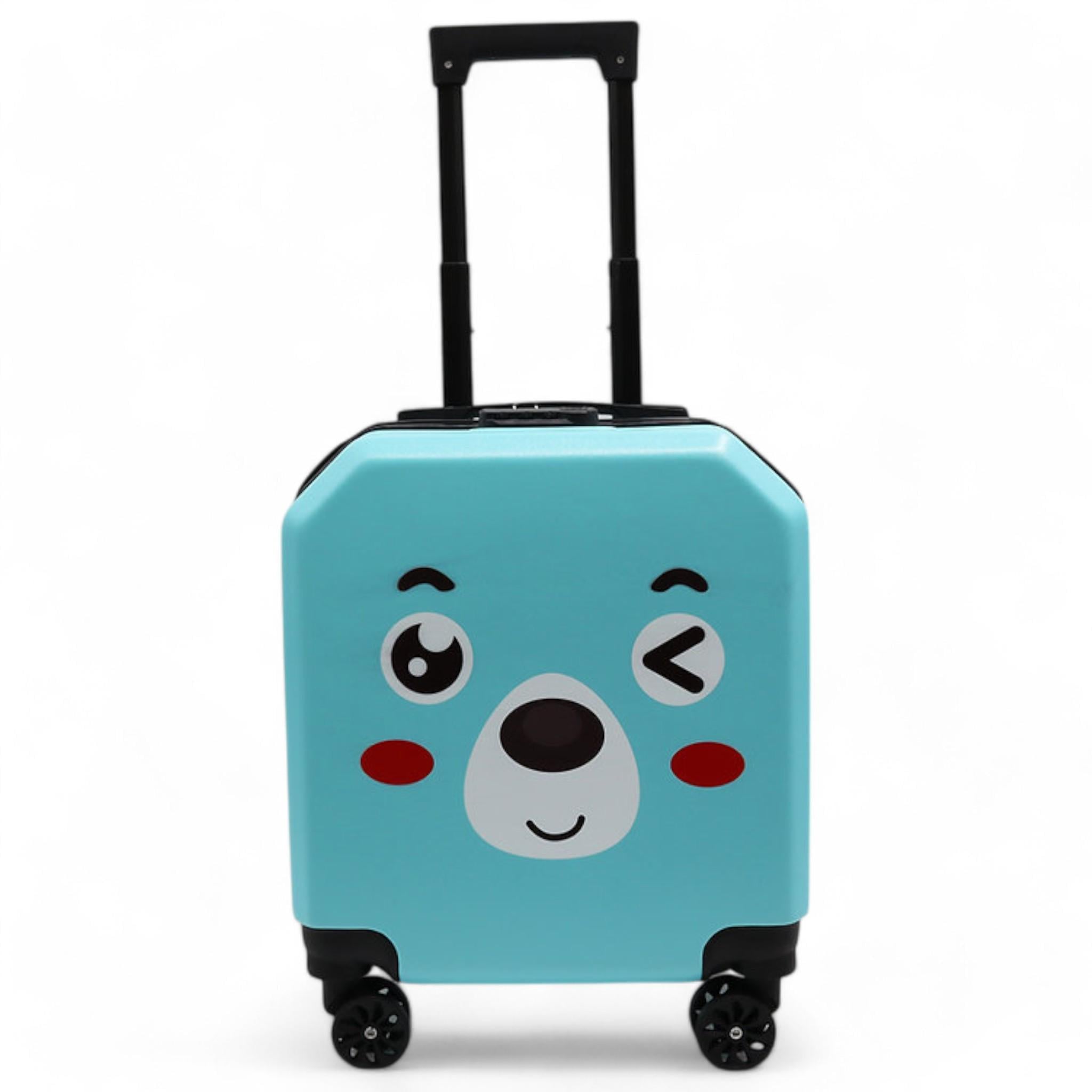 Чемодан детский H&H Minty Bunny ABS-пластик на 4 колесиках с кодовым замком 35 л (S_F-3)