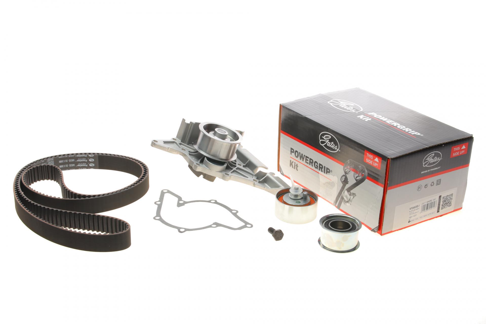 Комплект ГРМ и помпа GATES Audi A4/A6/Skoda Superb/VW Passat 2.4-2.8 95-05 30x253z (KP35493XS-1)