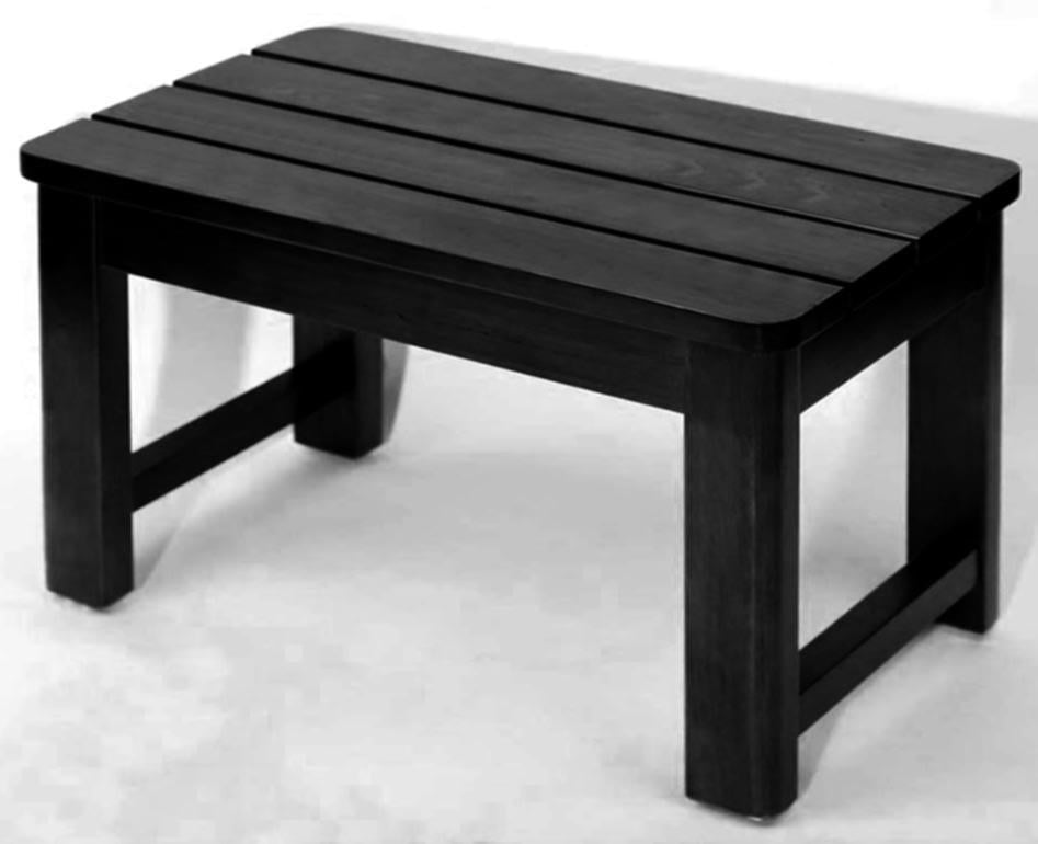 Стульчик из дерева Базавлук 50х30х30 см Венге (ТАБ-403112) Стульчик из дерева Базавлук 50х30х30 см Венге (ТАБ-403112)