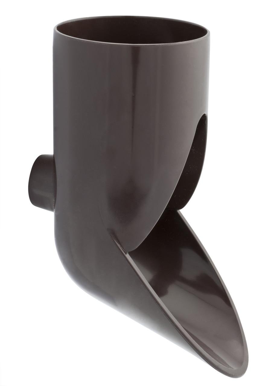 Отвод трубы сливной Nicoll декоративный Коричневый