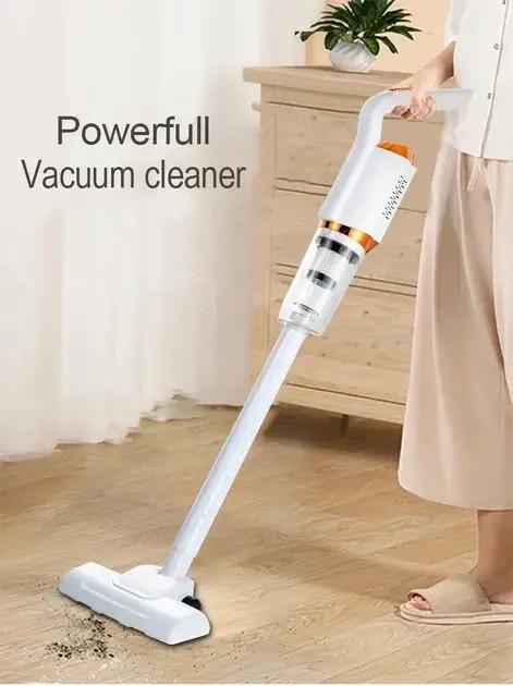 Пилосос акумуляторний Vacuum Cleaner без мішка 2000 mAh 120 Вт (21808261) - фото 2