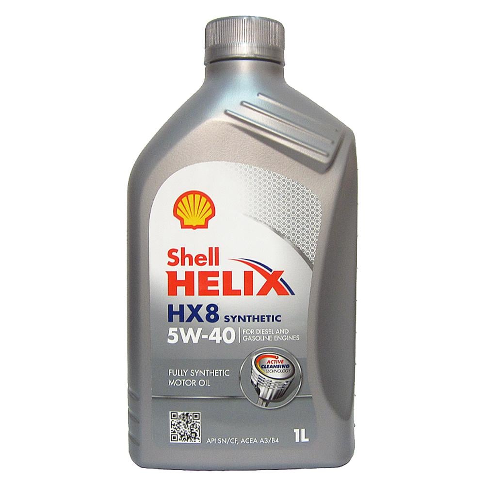 Моторное масло Shell Helix HX8 Synthetic 5W-40 1 л - фото 1