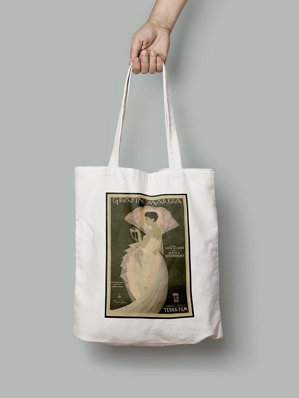 Эко-сумка Графиня Марица 1925. Режиссёр Ганс Штайнхофф художник Йозеф Феннекер шопер (Afisha1857006_Bag)