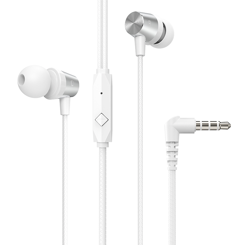 Вакуумні Навушники Hoco M79 Cresta Universal Earphones with Microphone White (8a2e548b)