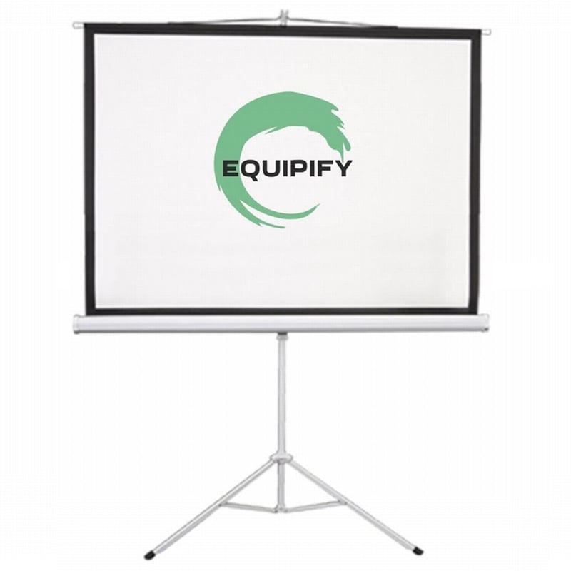 Екран проекційний EQUIPIFY ESDC100 мобільний тринога 100" 200x150 см 4:3 (tf2659) - фото 3