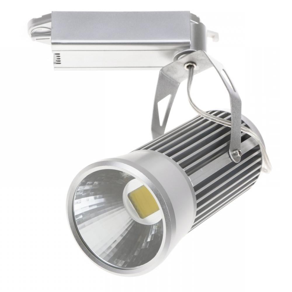 Светильник трековый поворотный Brille Led 406/30W NW COB SL (32-287)