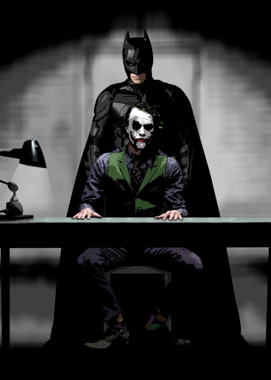 Картина постер Gee! Joker Джокер фан 40х60 см JK.09.043