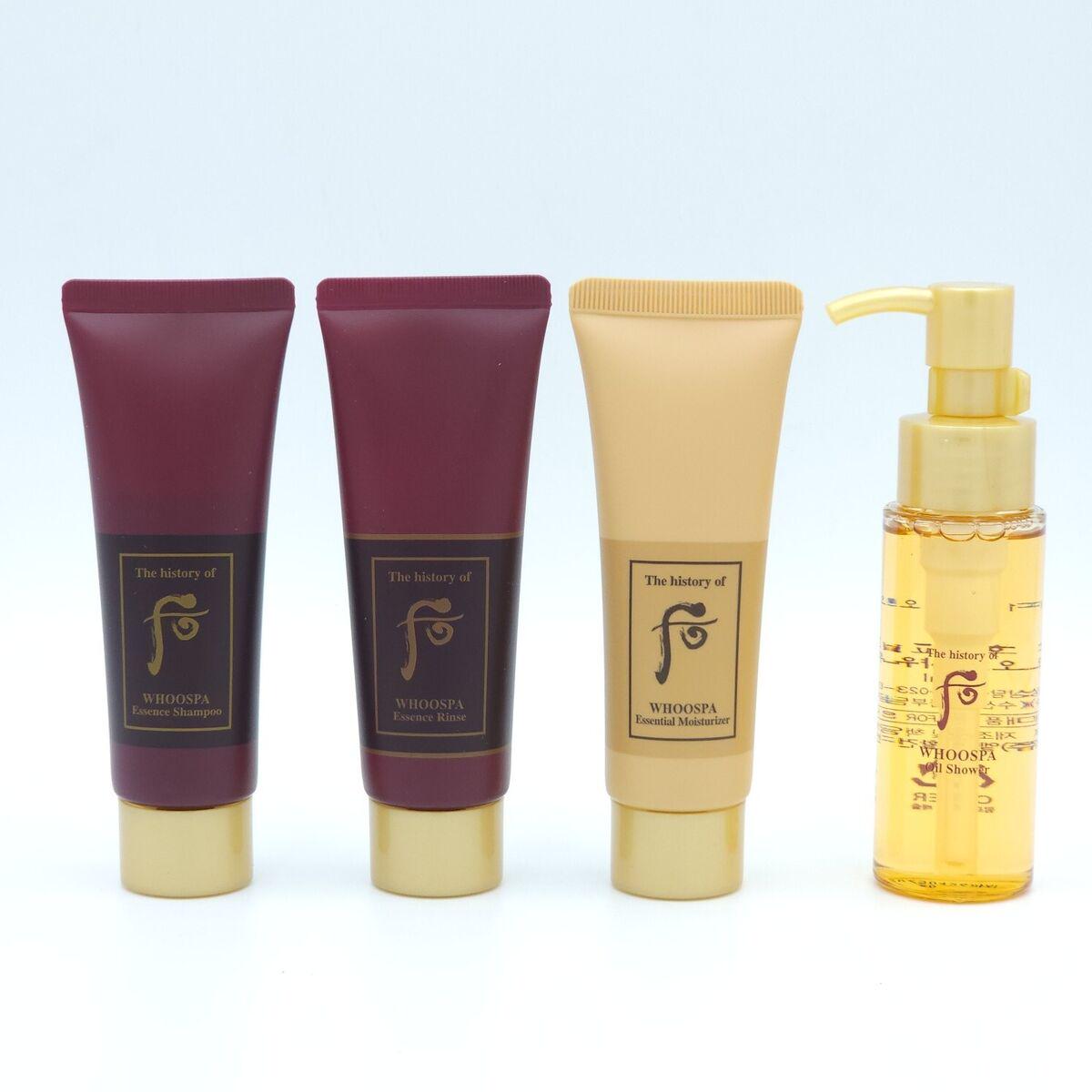 Набор для ухода за телом и волосами The History of Whoo WHOOSPA 4pcs Gift Set (8801051480474)