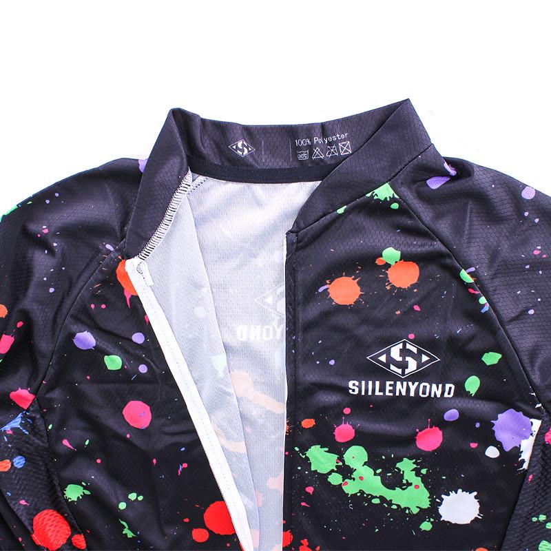 Вело костюм жіночий Siilenyond SW-CT-05702 Graffiti 3XL велоодягу кофта+штани - фото 5