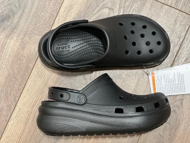 Сабо Crocs Cutie Crush р. J6/EUR 38-39 Black (11273977) - фото 7