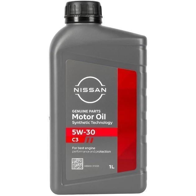 Моторное масло Nissan Motor Oil C3 5W-30 1 л (KE90091033)