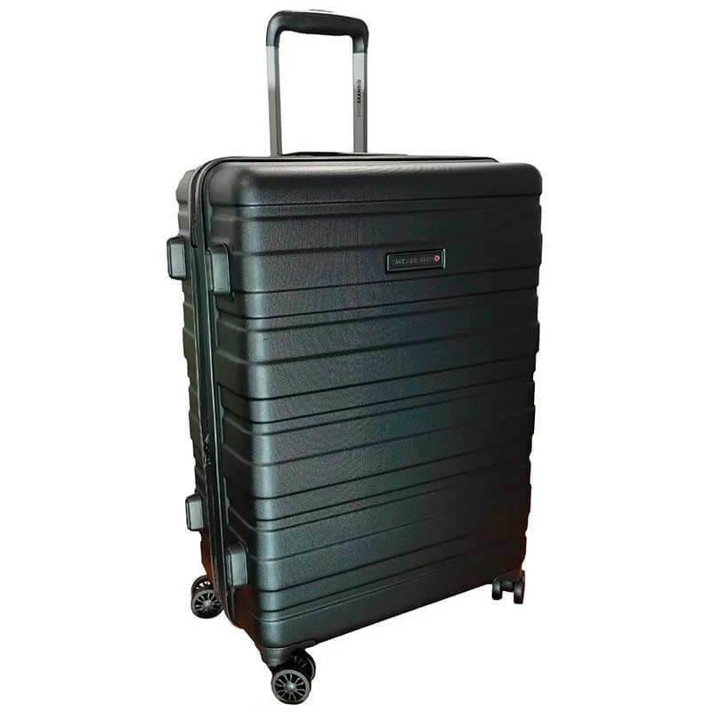 Валіза на 4-х колесах Swissbrand Freya L 109/123л Black (DAS302526)