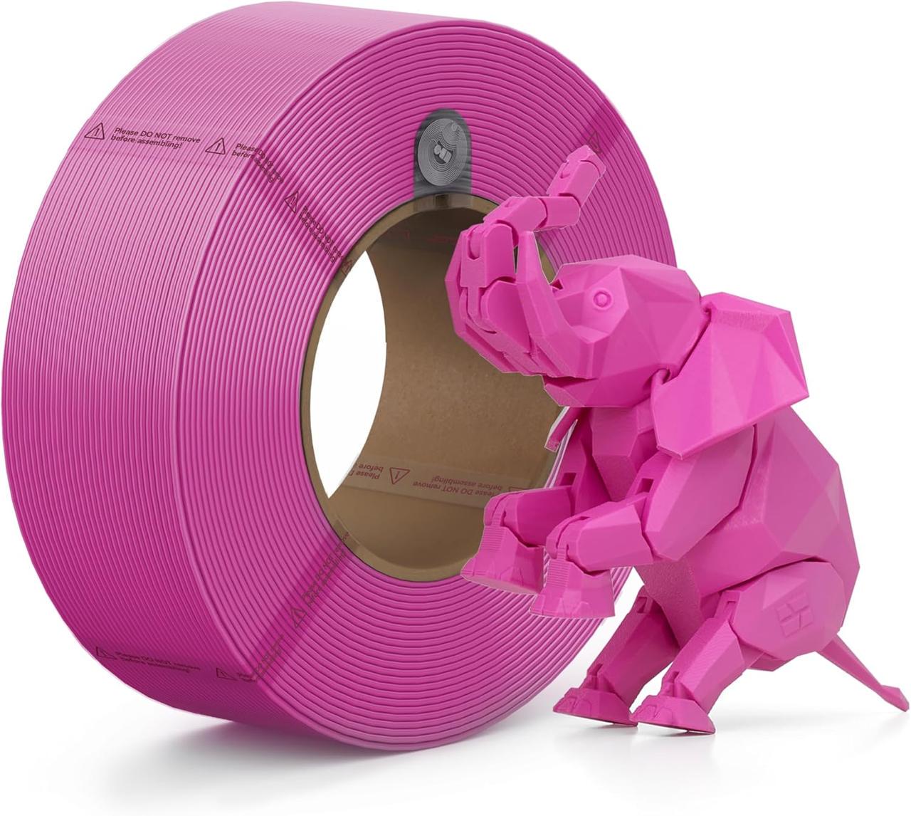 Пластик Bambu Lab PLA Basic з RFID-міткою без котушки Magenta (10202)