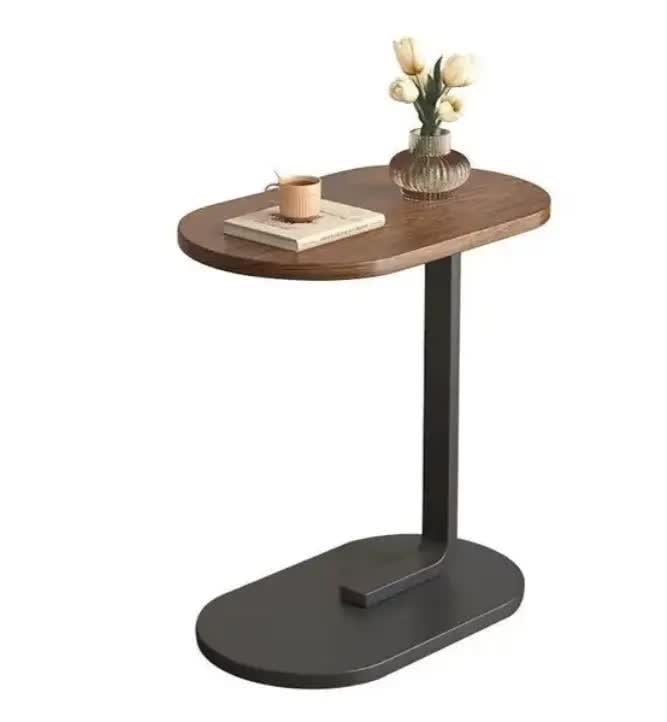 Стол приставной со сплошной столешницей на одной ножке 45/28/60 см (64225)