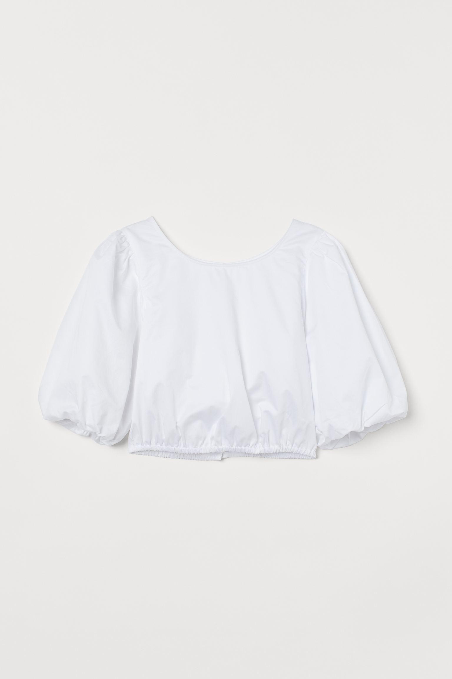 Блуза H&M р. 46 Білий (17028735381)