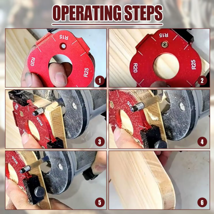 Кондуктор R10-R25 для радіусного фрезерування кутів R10-R25 (1005007935243278) - фото 9 Кондуктор R10-R25 для радіусного фрезерування кутів R10-R25 (1005007935243278) - фото 9