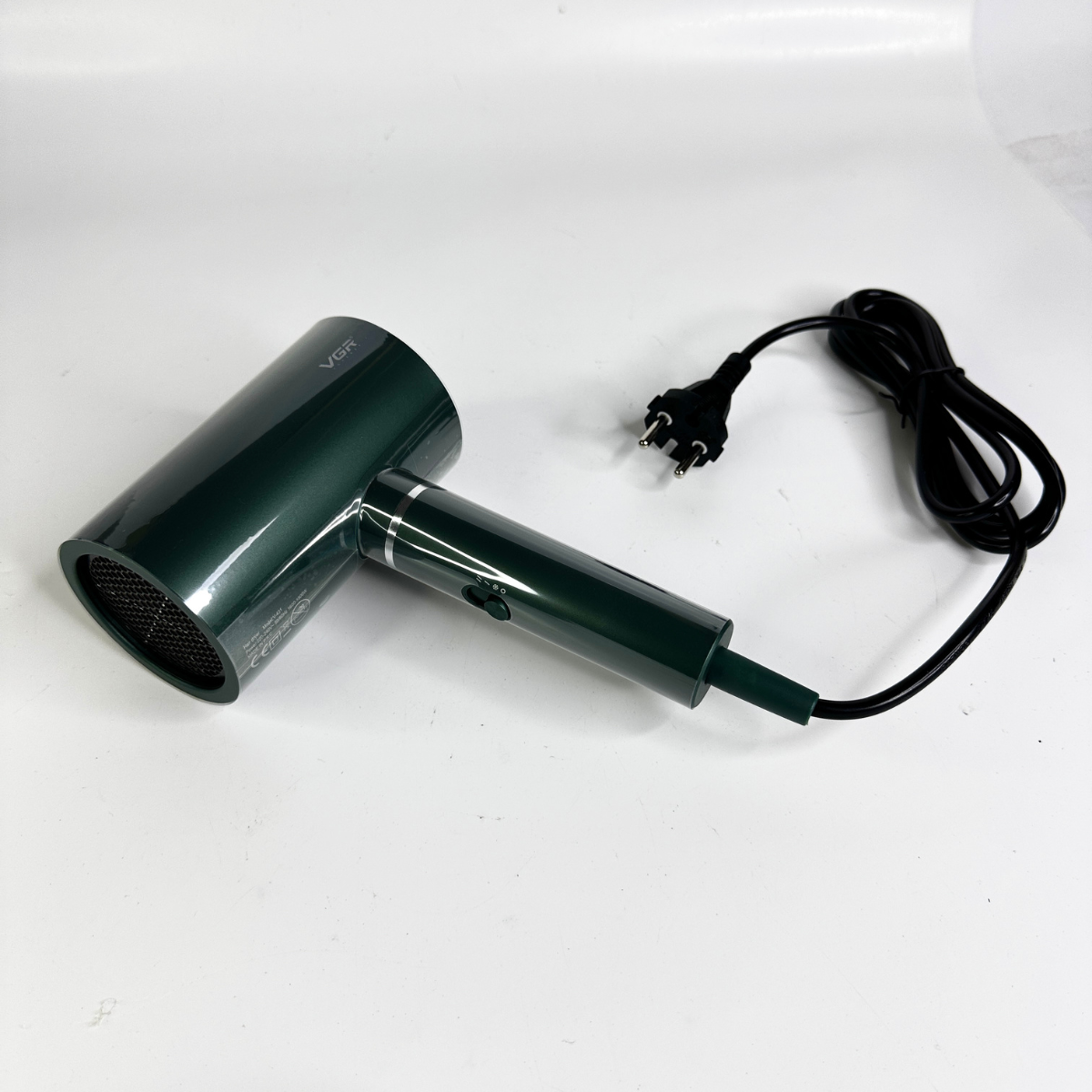 Фен професійний VGR G13-RV4 з кнопкою холодного повітря 1800 Вт Зелений