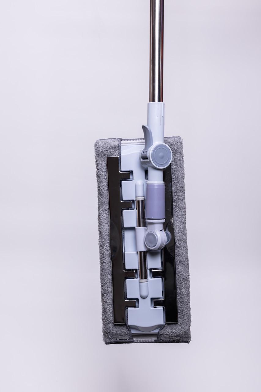 Швабра плоская для мытья пола/стен и потолка HP-35015-35G Серый (A-035261) - фото 4 Швабра плоская для мытья пола/стен и потолка HP-35015-35G Серый (A-035261) - фото 4